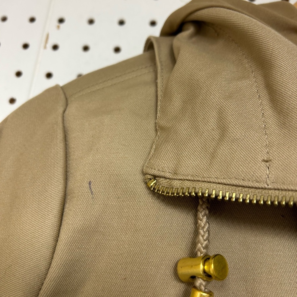 H&M Beige Hooded Utility Jacket - Picture 4 of 7